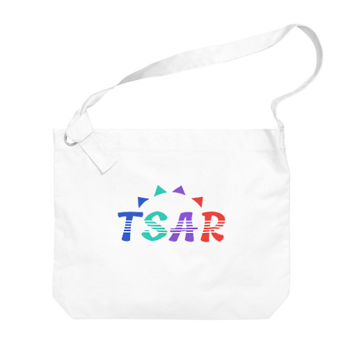【TSAR】カラー文字のみVer. Big Shoulder Bag