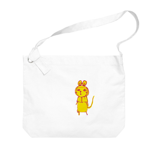 パンダマウス頭巾　雑な変身(怒り少なめ） Big Shoulder Bag