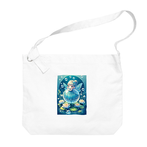 「水辺の妖精の輝き」 Big Shoulder Bag