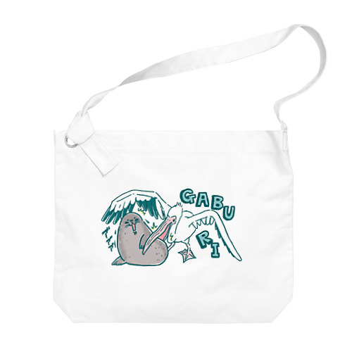 ペリカンなんでも食べる Big Shoulder Bag