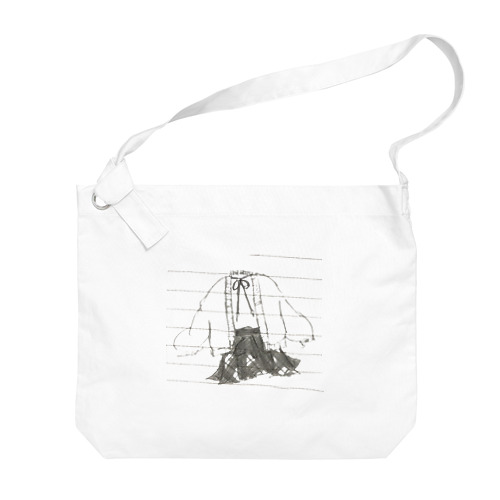 女の子コーデ Big Shoulder Bag