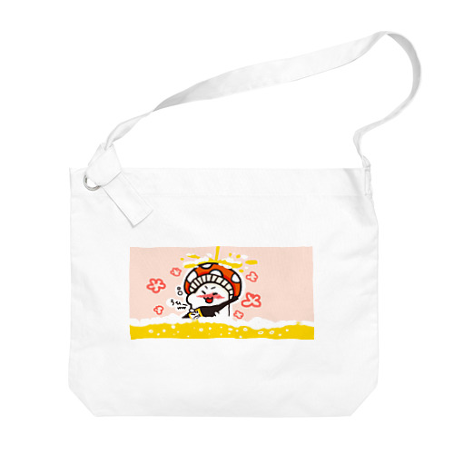 きのころいどさん「さけうひー」シリーズ Big Shoulder Bag