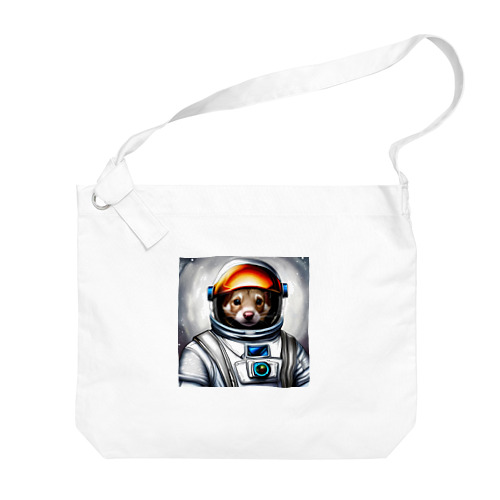 宇宙を旅するフェレット Big Shoulder Bag