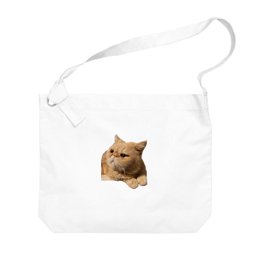 おやじ猫 Big Shoulder Bag