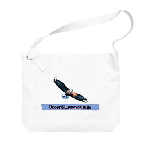 Decor@Luxury&SmileロゴEagles Big Shoulder Bag