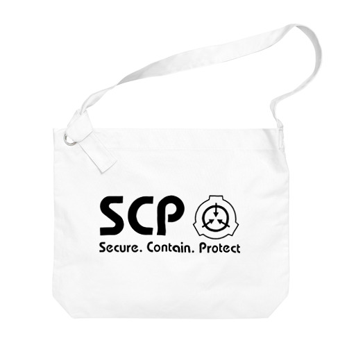 SCP:BLACK Big Shoulder Bag