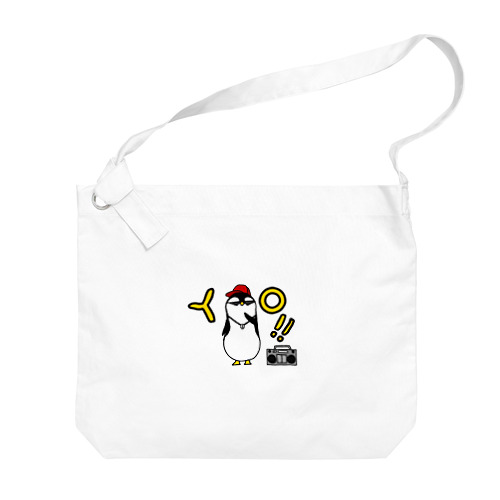 penguin.illust ぺんちゃん Big Shoulder Bag