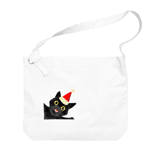 黒猫のやまとくん Big Shoulder Bag