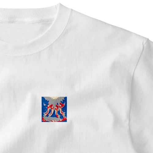 クリオネの擬人化 Embroidered T-Shirt