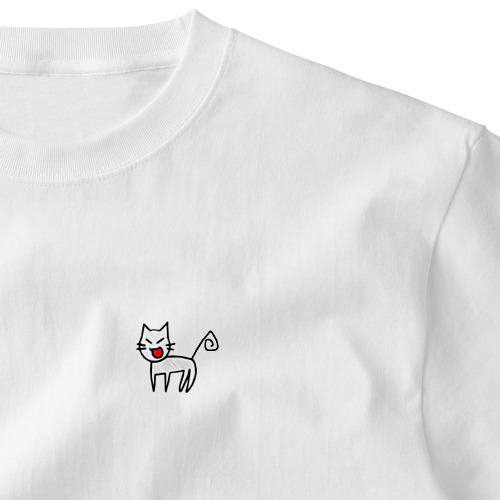 ちくちくぼーんちゃん(ししゅう) Embroidered T-Shirt