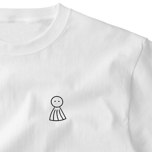 てるてる君 Embroidered T-Shirt