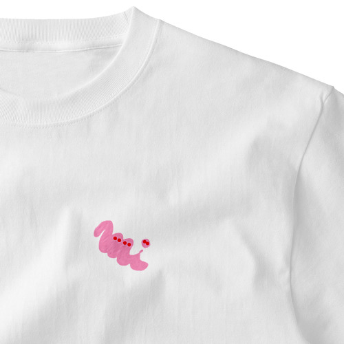 巳年のmiヘビちゃん Embroidered T-Shirt