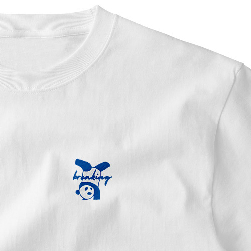 ブレイキン Embroidered T-Shirt