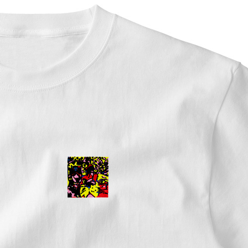ニャースアイテム Embroidered T-Shirt