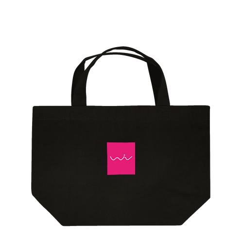 win logo pink  Lunch Tote Bag