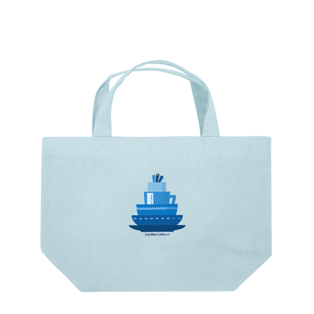 Teal Blue CoffeeのDo the dishes Lunch Tote Bag