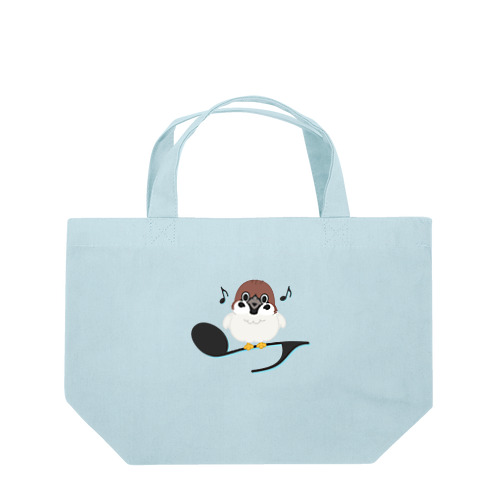 スズメがちゅん B-L Lunch Tote Bag