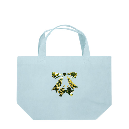 モッコウバラのリボンと小鳥 Lunch Tote Bag
