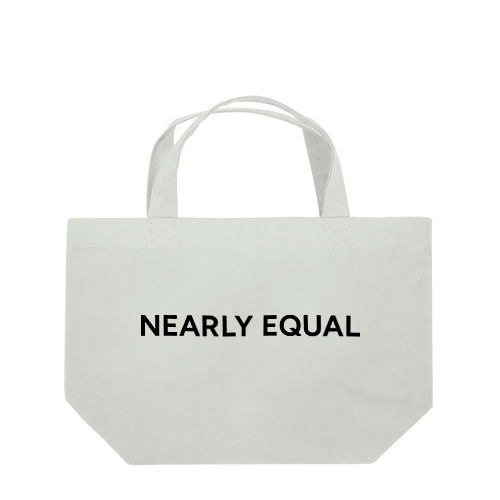NEARLY EQUAL ランチトートバッグ
