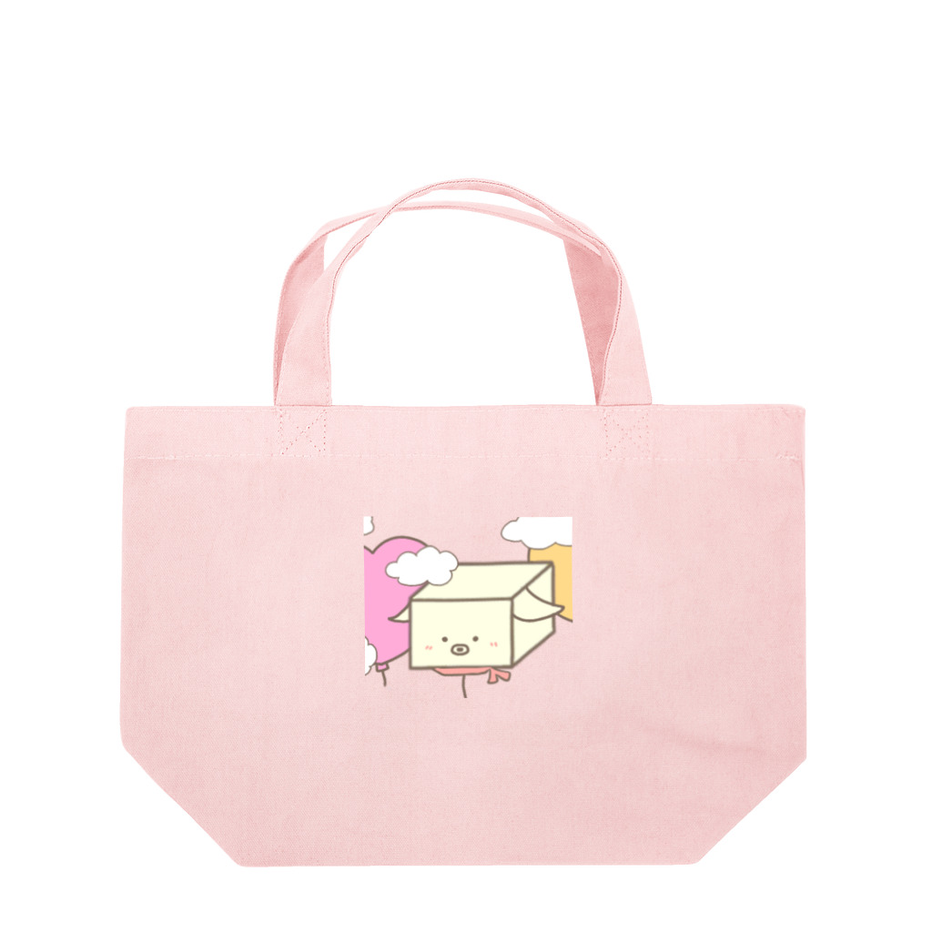 バター色のバターのわくわくやぎバター Lunch Tote Bag