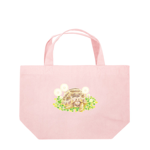 うたたね　ギリシャリクガメ Lunch Tote Bag