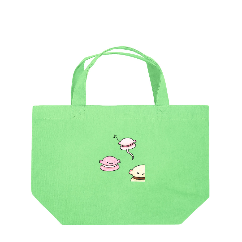 Lily bird（リリーバード）の増殖！ウーパーマカロン Lunch Tote Bag