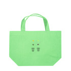 L_arctoaのカマキリの昼と夜の複眼（絵文字、背景透過ver） Lunch Tote Bag