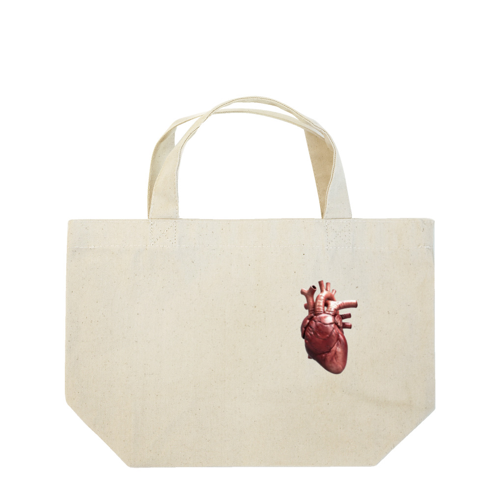 ALL_OVERDOSEのTHE Heart Lunch Tote Bag