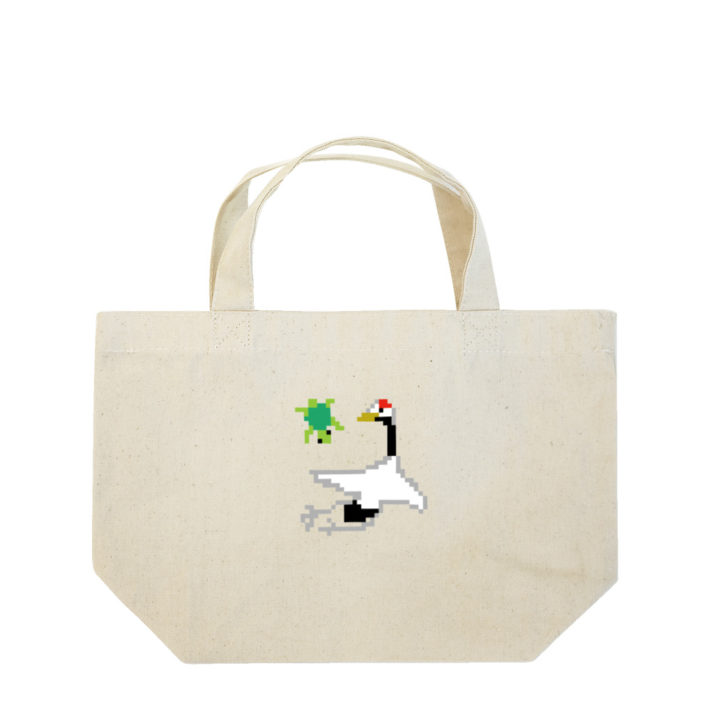 Lily bird（リリーバード）のツルとカメ Lunch Tote Bag