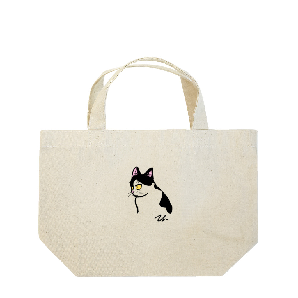 toru_utsunomiyaの猫のテン ランチトートバッグ