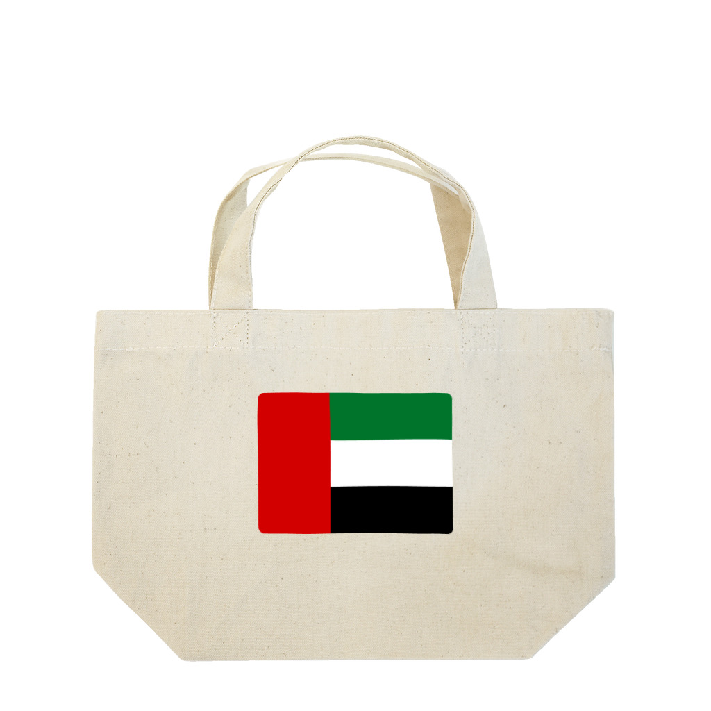 お絵かき屋さんのアラブ首長国連邦の国旗 ランチトートバッグ