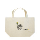 TM-3 Designの彫刻 × BEER（自由の女神）黒線画 Lunch Tote Bag