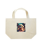 時計樹の森の幻想的な子犬グッズ Lunch Tote Bag