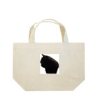クロネコ屋の短足黒猫のabby Lunch Tote Bag