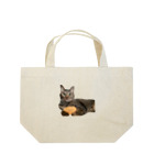 オレはニャン蔵の『猫に小判』オレはニャン蔵 Lunch Tote Bag