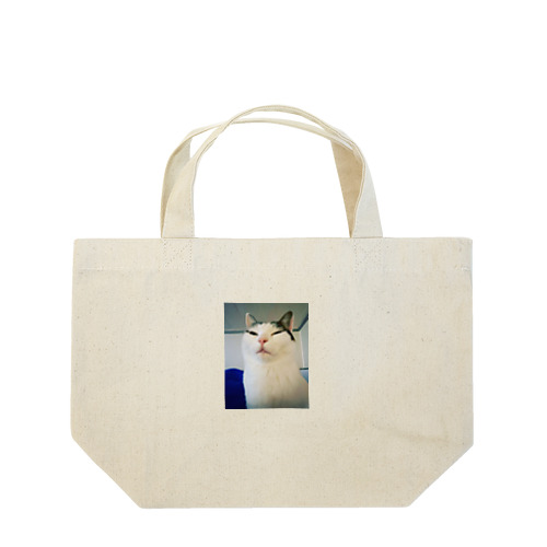 きょうの猫山さん Lunch Tote Bag