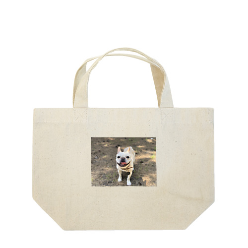 Biz the frenchie Lunch Tote Bag