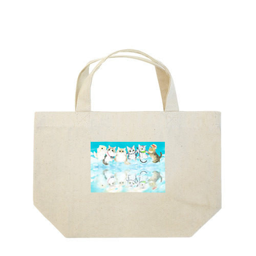 ニャンズ旅行記🇧🇴ボリビア Lunch Tote Bag