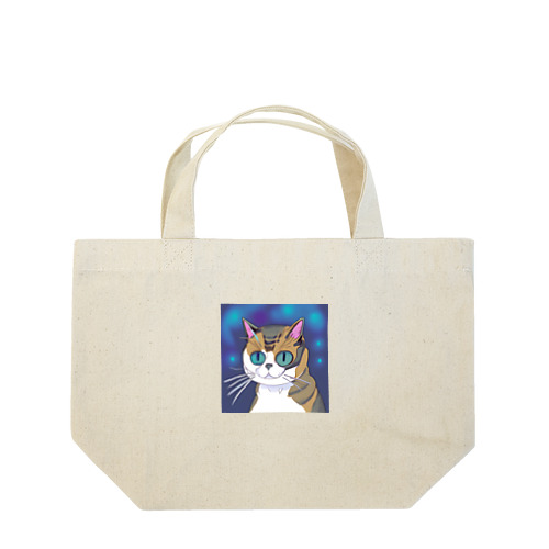 ターミネーター猫 Lunch Tote Bag