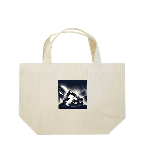 モノクロユンボグッズ Lunch Tote Bag