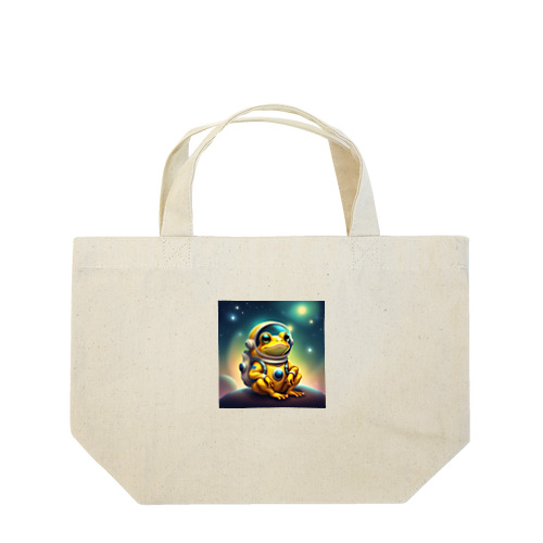 カエルの宇宙飛行士 Lunch Tote Bag
