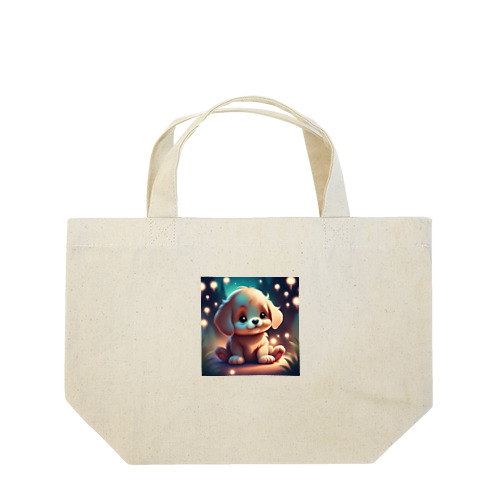 幻想的な子犬グッズ Lunch Tote Bag