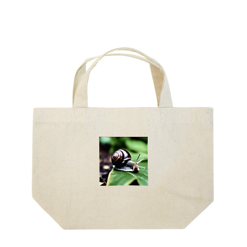 カタツムリの散歩 Lunch Tote Bag