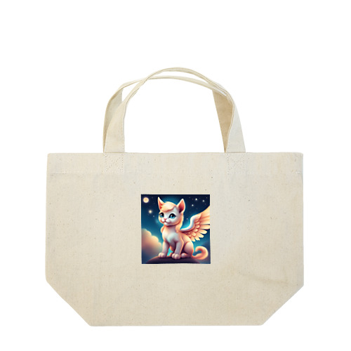 かわいいベガ猫のイラストグッズ Lunch Tote Bag