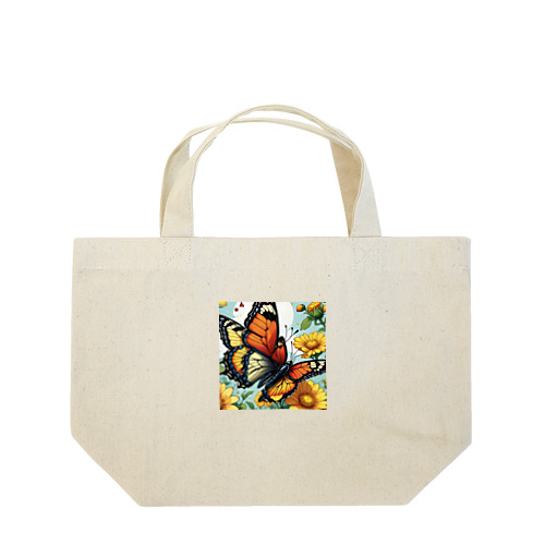 美しき蝶の舞 Lunch Tote Bag