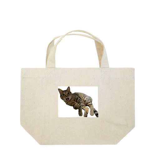 キジトラ猫の直太朗2 Lunch Tote Bag
