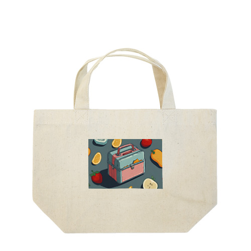 ミニ弁当と学食の時間 Lunch Tote Bag