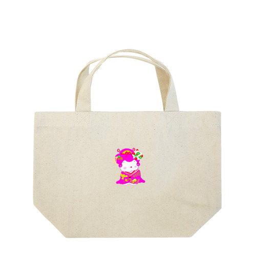 舞妓さん(ピンク) Lunch Tote Bag