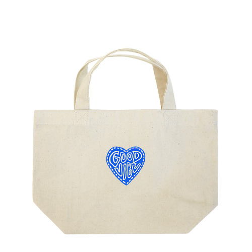Good vibe: Blue Lunch Tote Bag