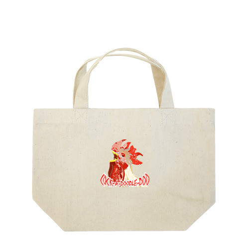 cock-a-doodle-doo Lunch Tote Bag